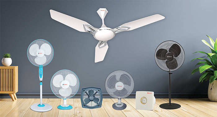Ventilations and fan