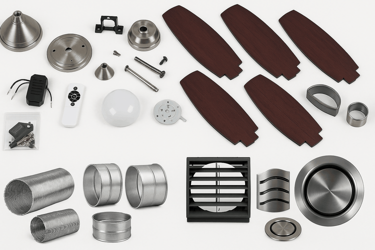 Fan Accessory Electrical Fan Accessories | Ceiling Fan Spare Parts and Regulators ...