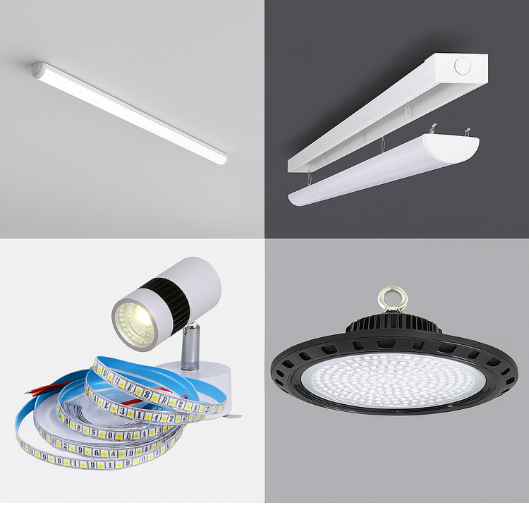 LED Spot / Strip / Tube / Batten / Highbay Lights