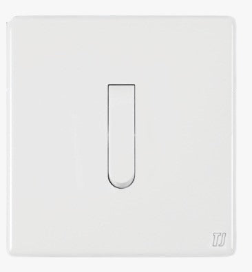 1 Gang 1 Way Switch-White