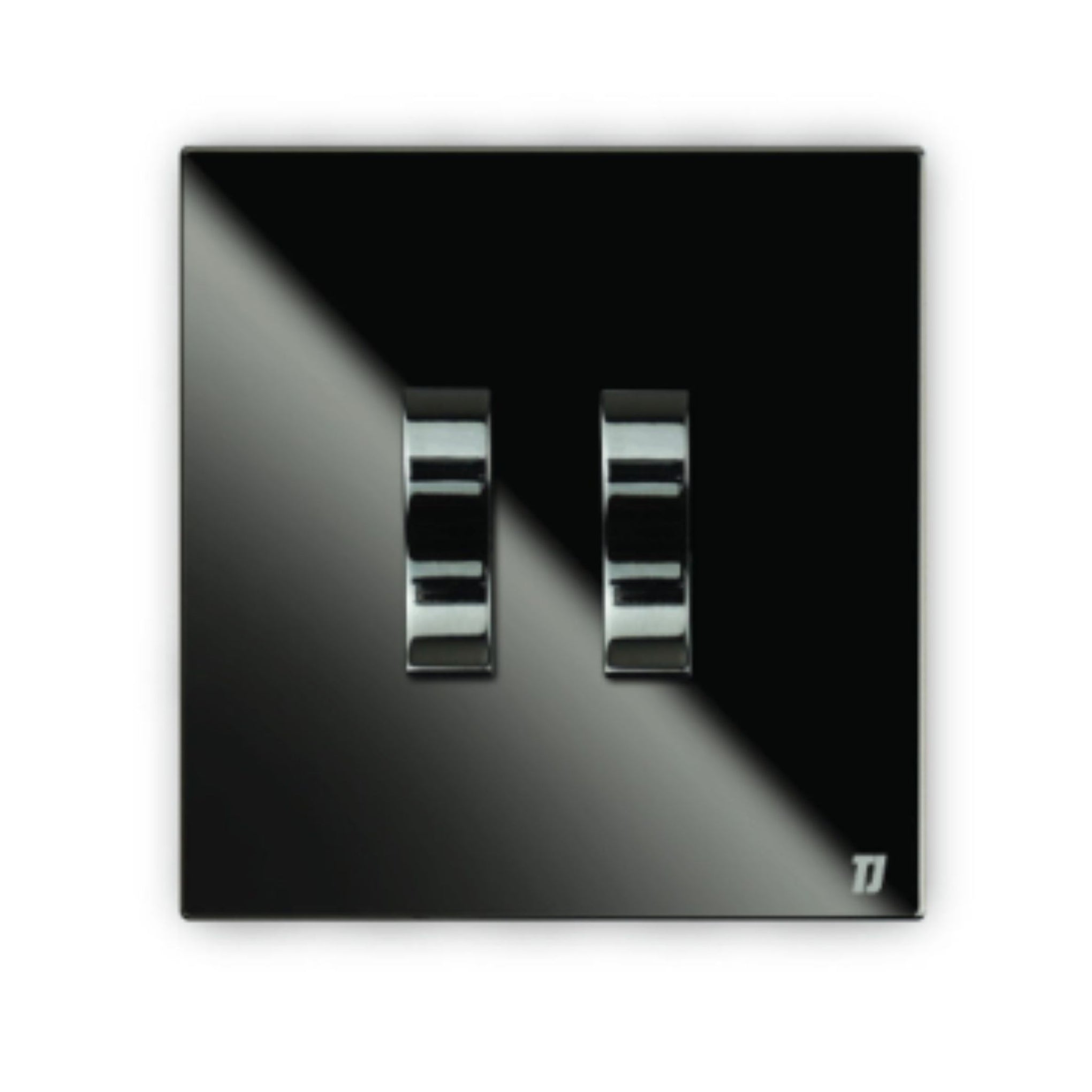 2 Gang 2 Way Switch - Chrome