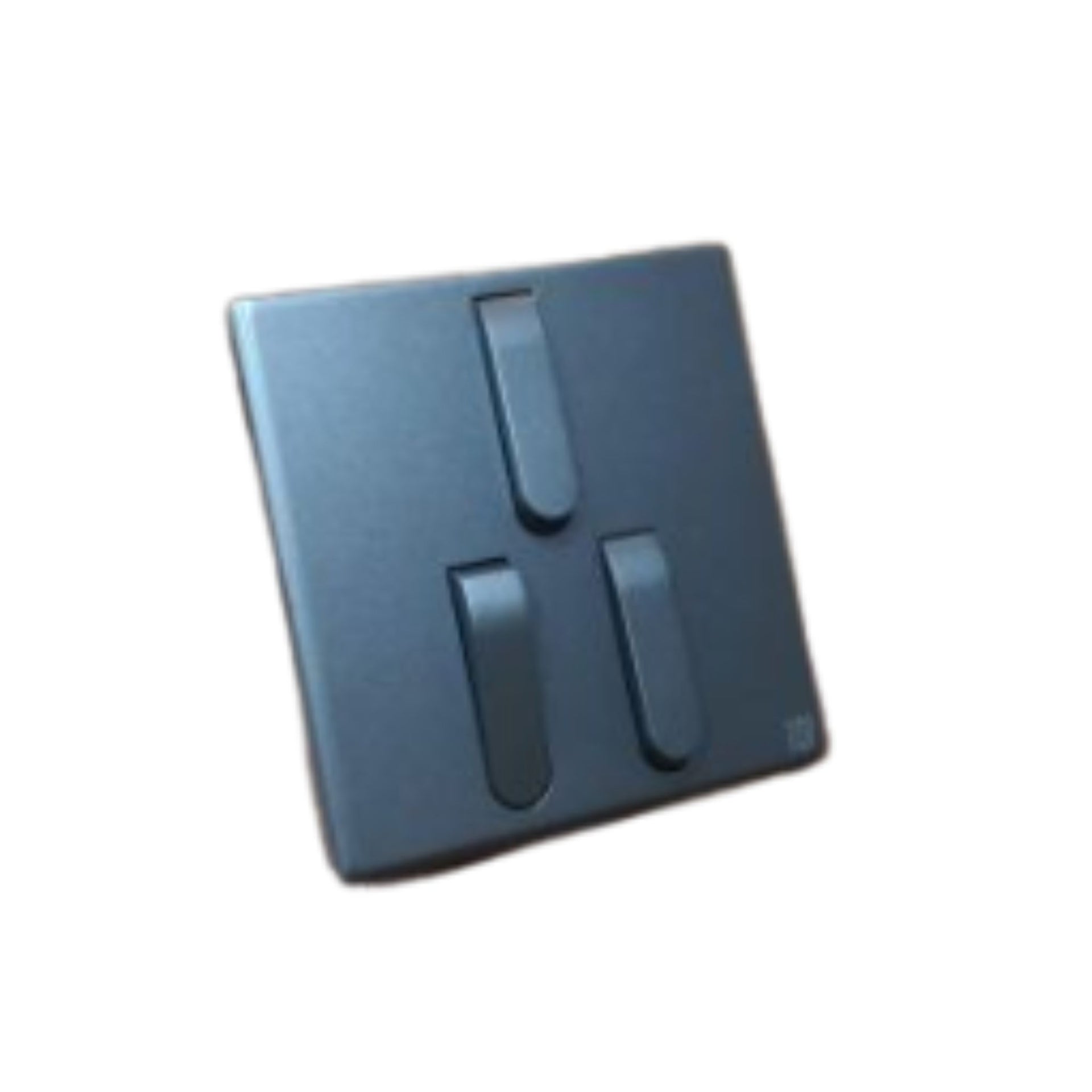 3 Gang 2 Way Switch - Grey