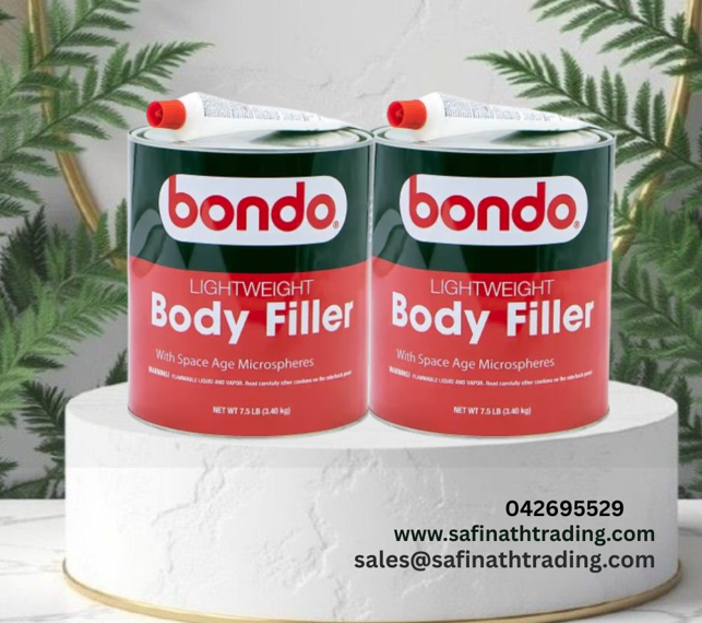 Bondo Lightweight Body Filler with Hardener Tube