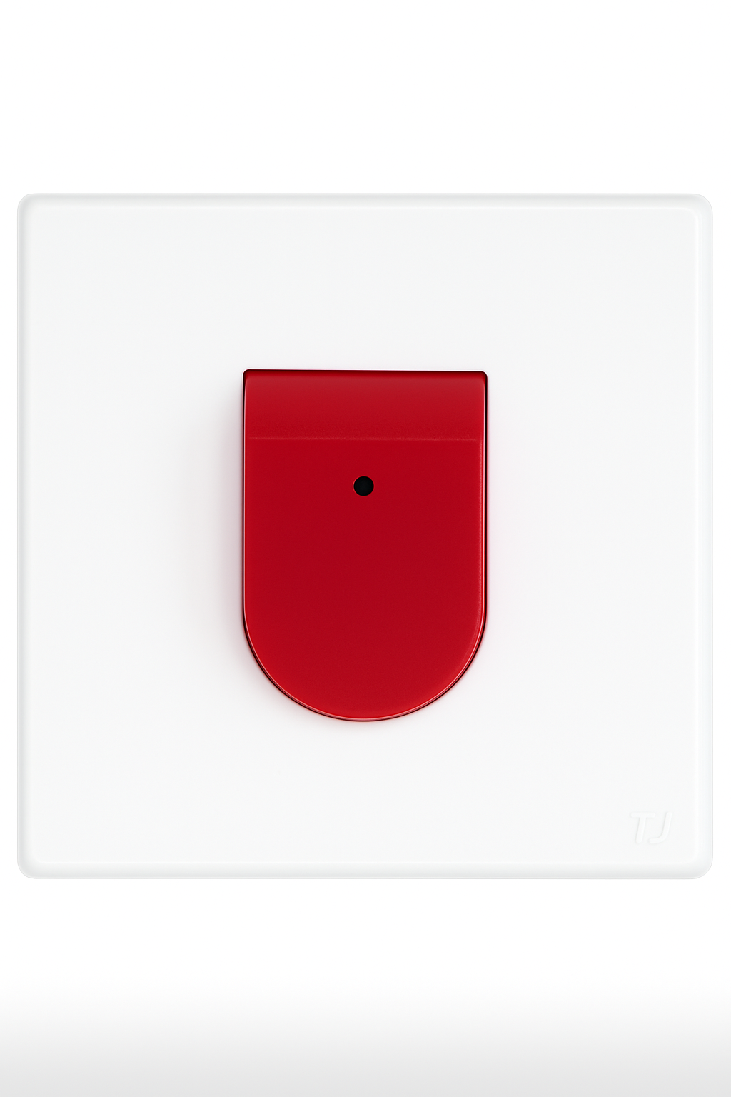 32A Double Pole Switch - White