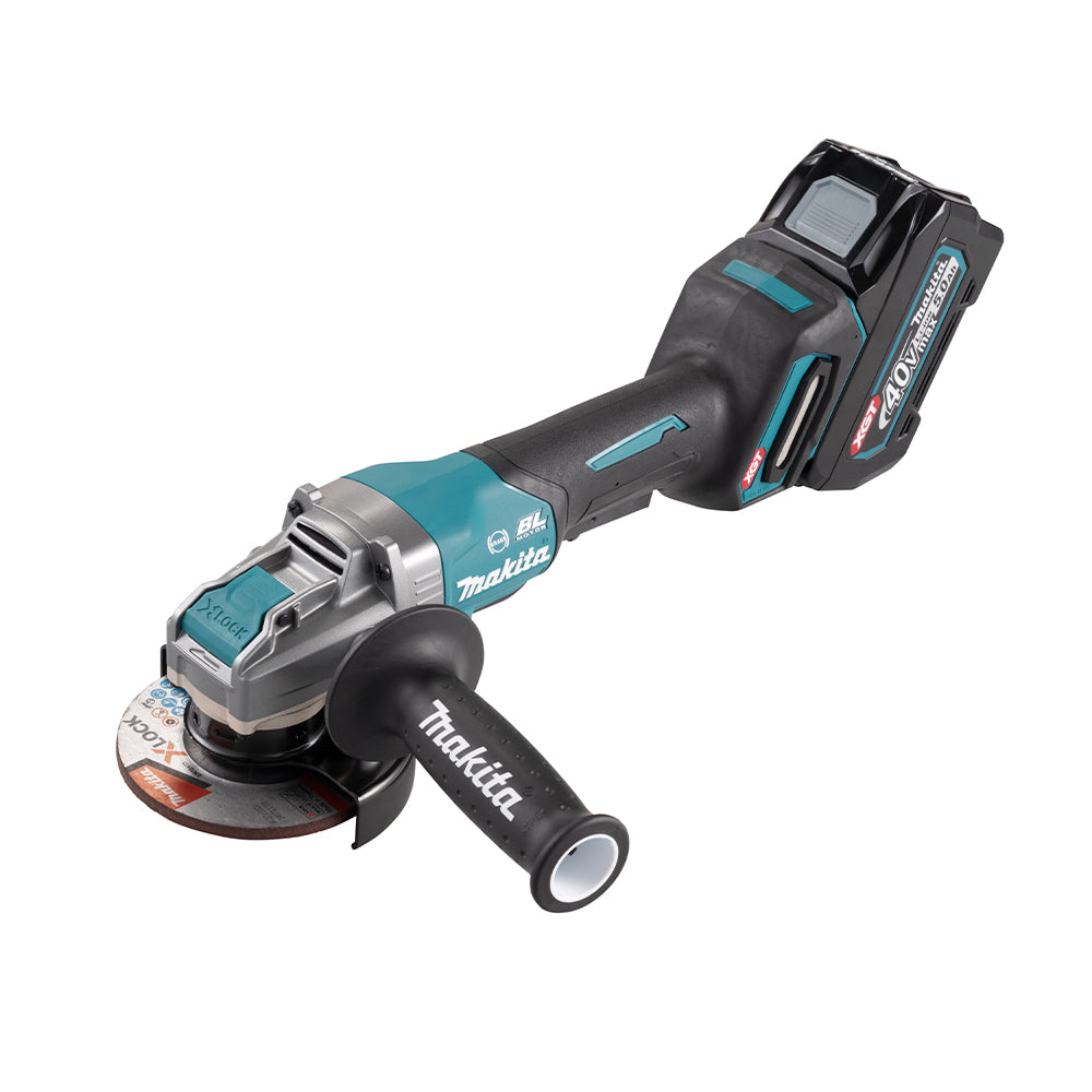 GA046GM201 - CORDLESS ANGLE GRINDER X-LOCK (BL / XPT) FOR 40V LI-ION XGT PADDLE SWITCH 115MM