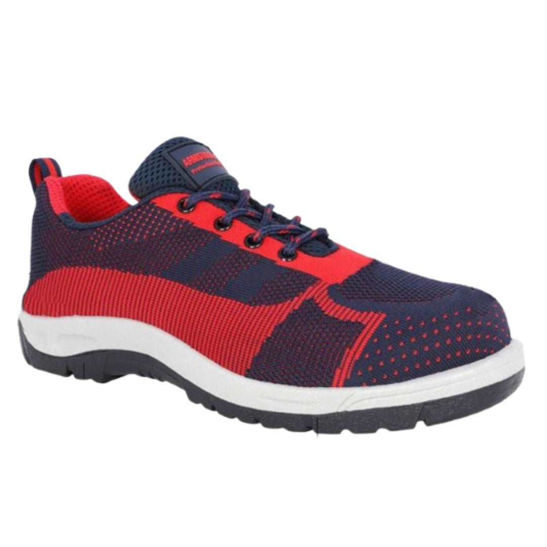 Armstrong CMG Low Ankle Protective Footwear SBP  Standard-Red and Blue