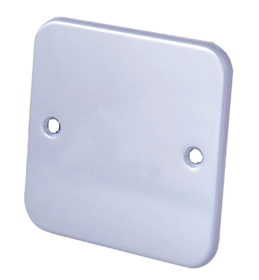 Blit blank plate metal clad 1G durable with separate socket screws for household and industrial fitting