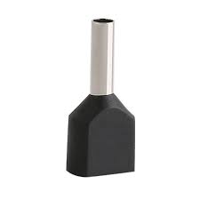 Blit Insulated Cordened Twin  Terminals Black - BTTE-1512