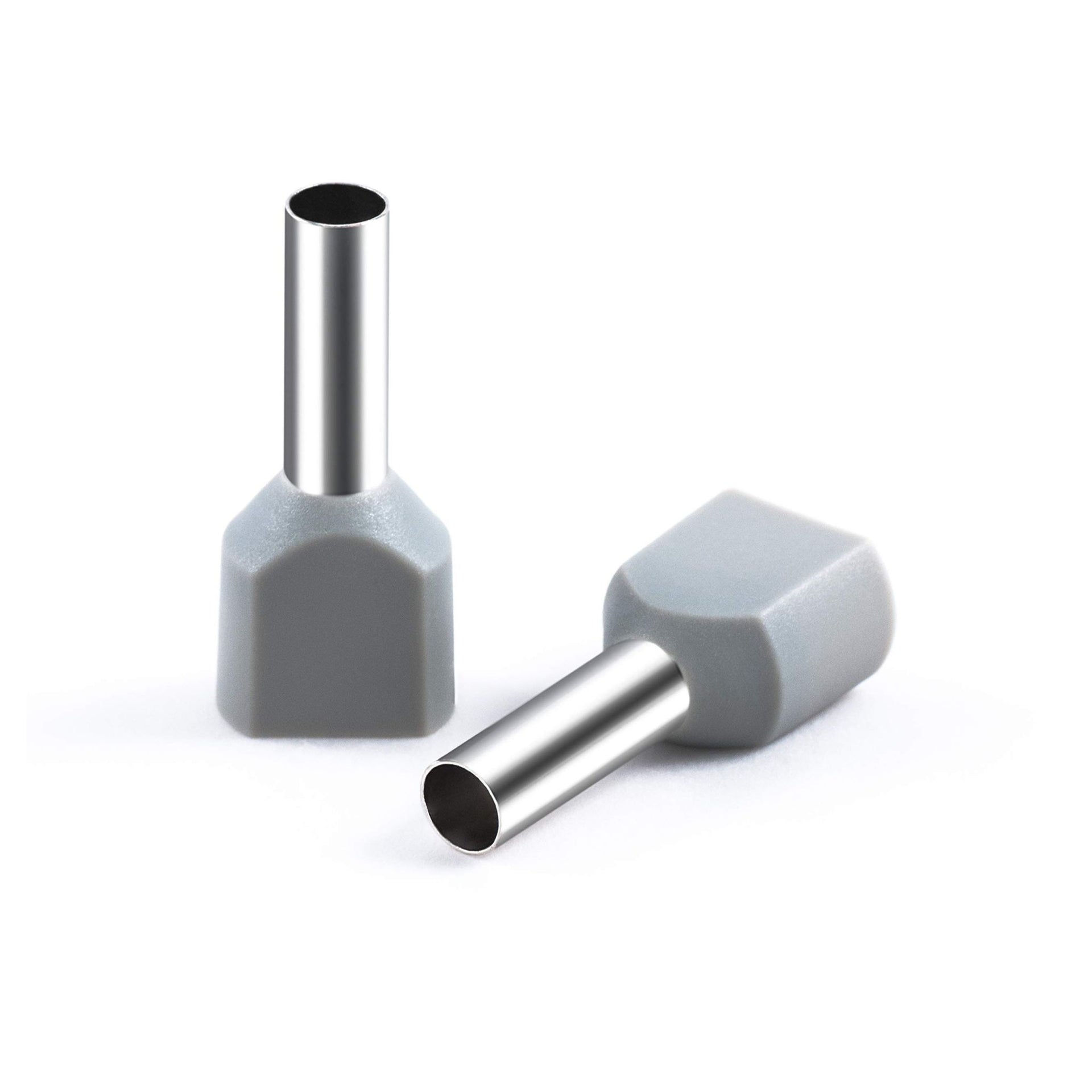 Blit Insulated Cordened Twin Terminals Grey - BTTE-7508
