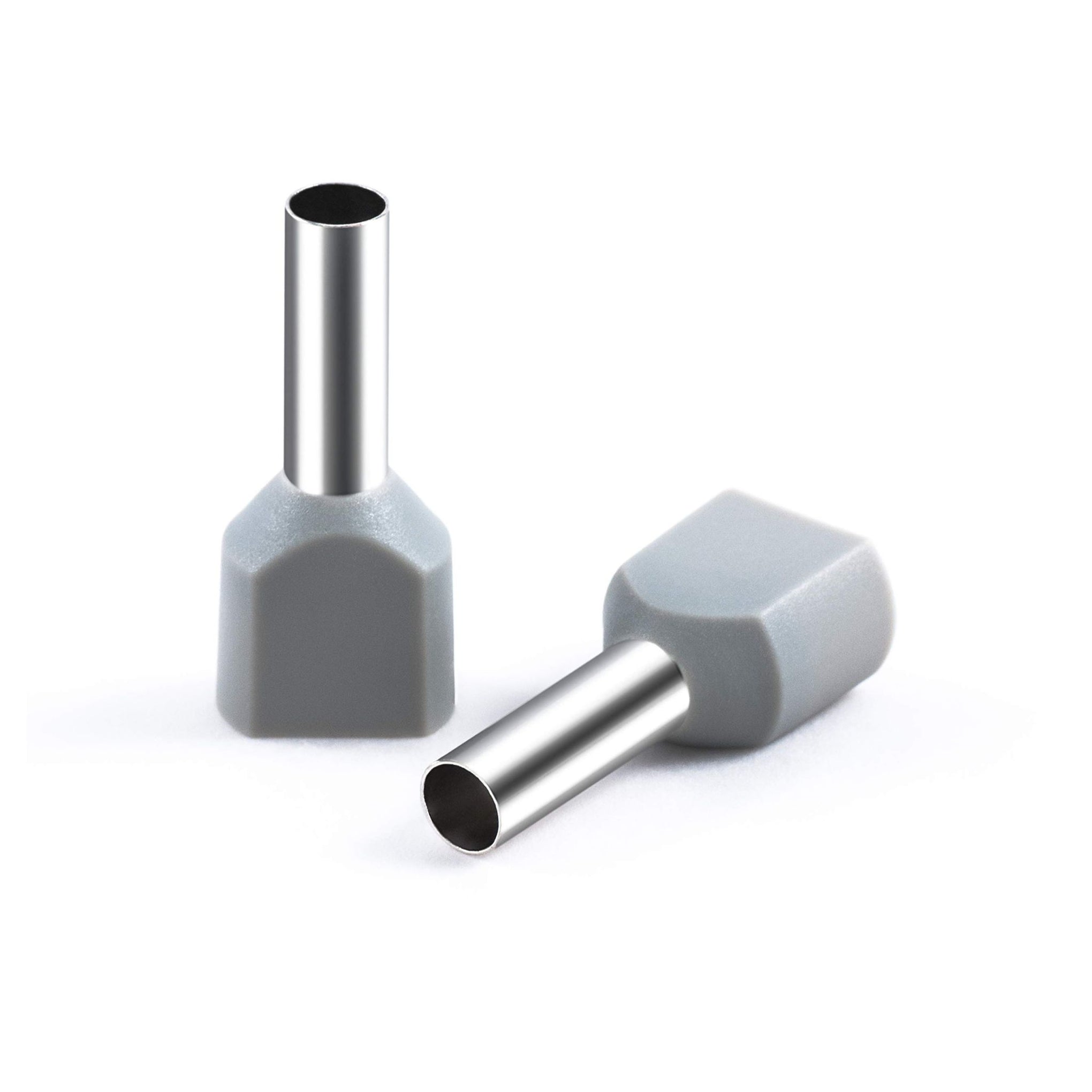 Blit Insulated Cordened Twin Terminals Grey - BTTE-2513