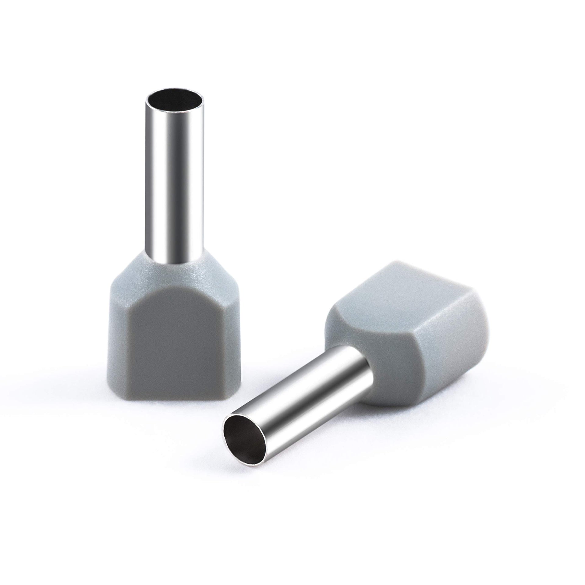 Blit Insulated Cordened Twin Terminals Grey - BTTE-2513