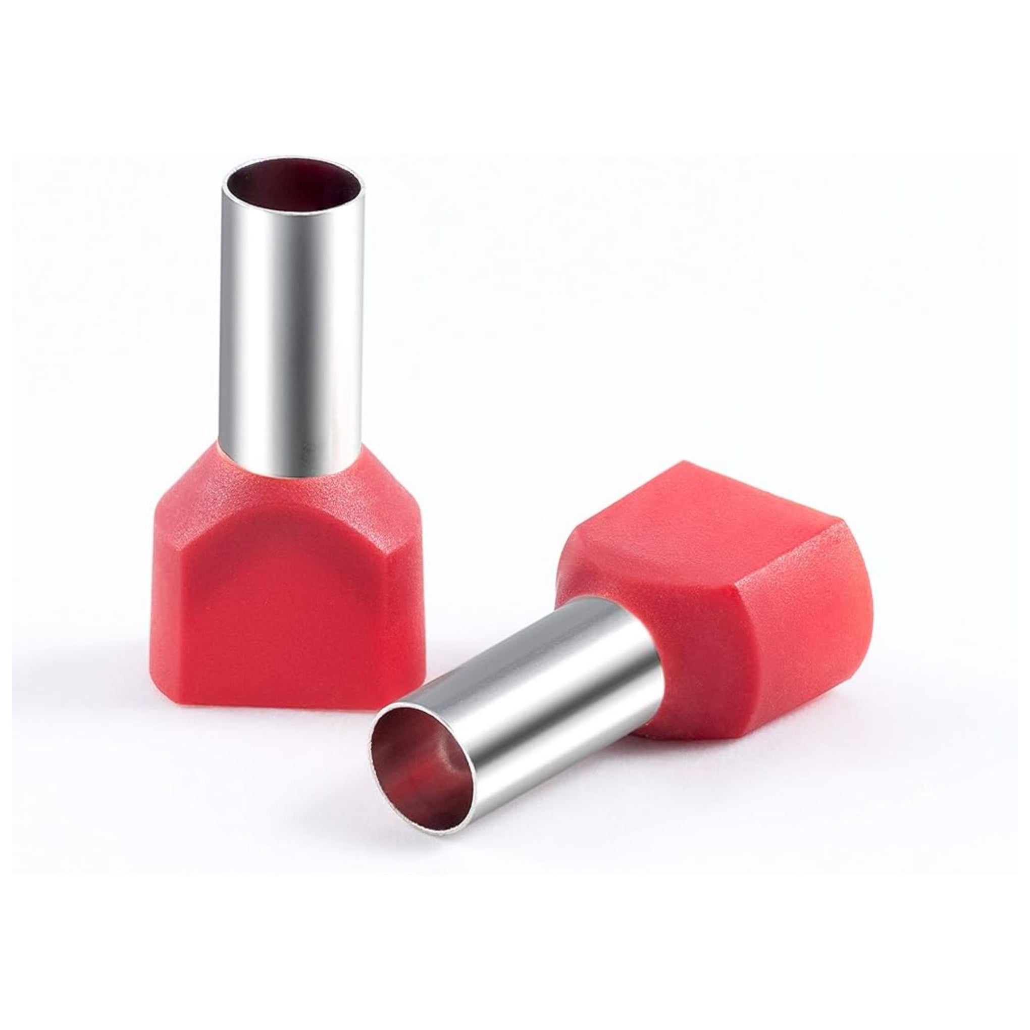 Blit  Insulated Cordened Twin Terminals Red - BTTE-1008