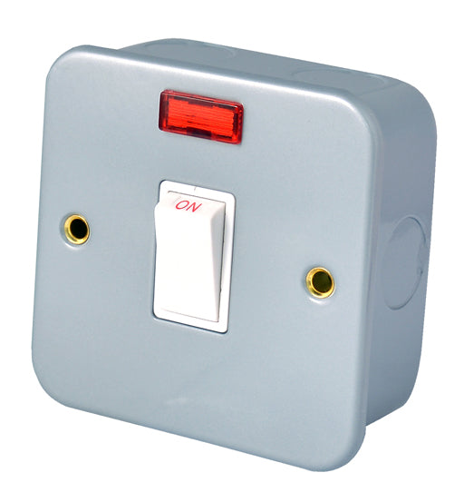 Blit DP 1 G 20AMP switch with neon indicator for household and industrial use