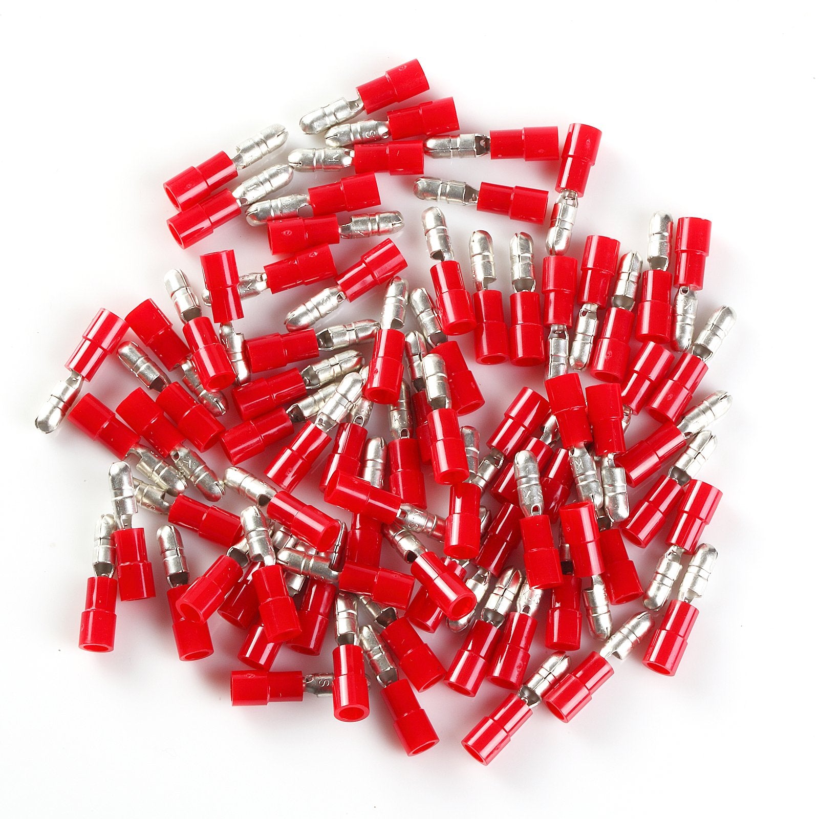 Blit Insulated Bullet Disconnectors Red - BTMPD1.25-156