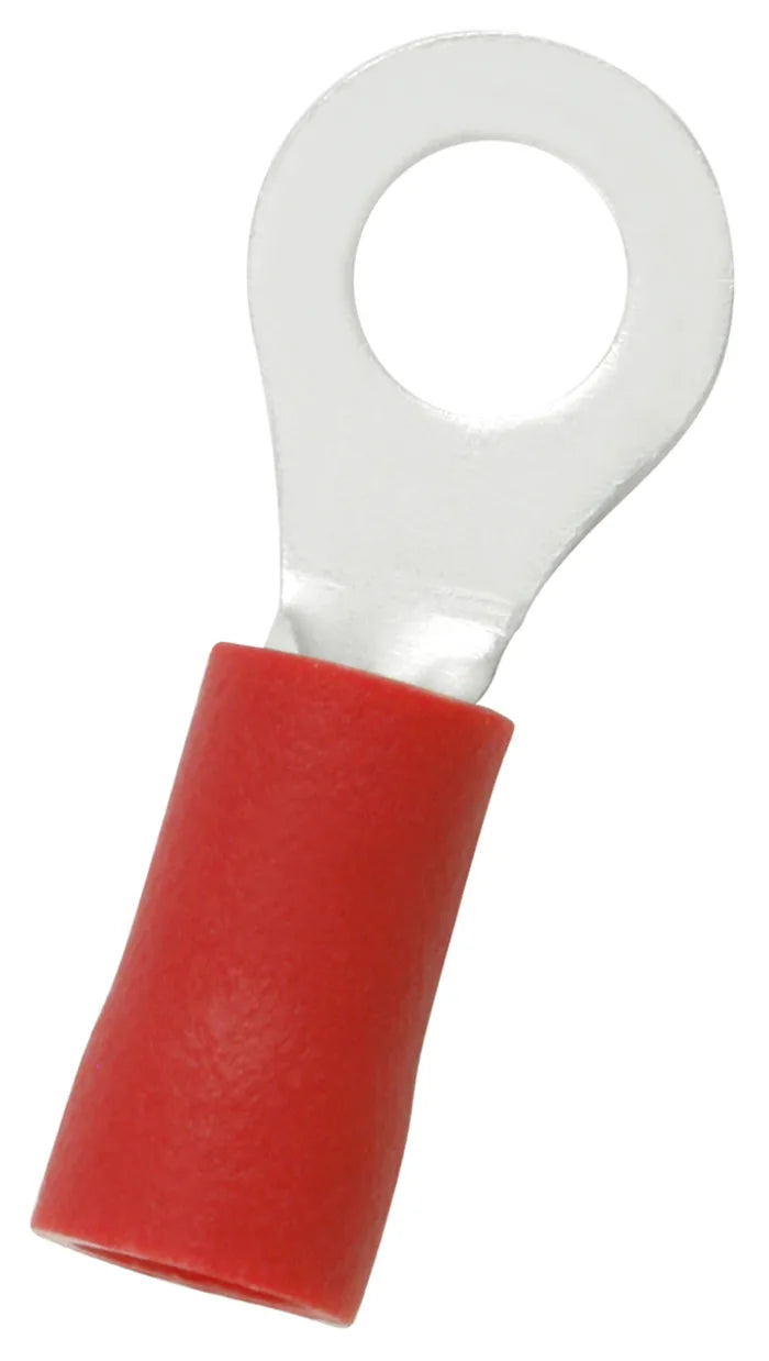 Blit Insulated Cordened Ring Terminals Red - BTRV1.25-3