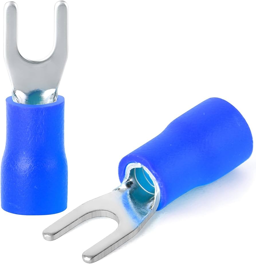 Blit Insulated Spade Terminals Blue - BTSVS2-3.5