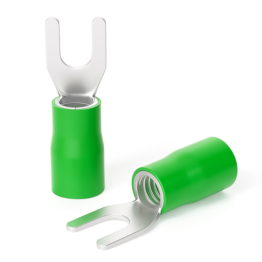 Blit Insulated Spade Terminals Green - BTSV5.5-8