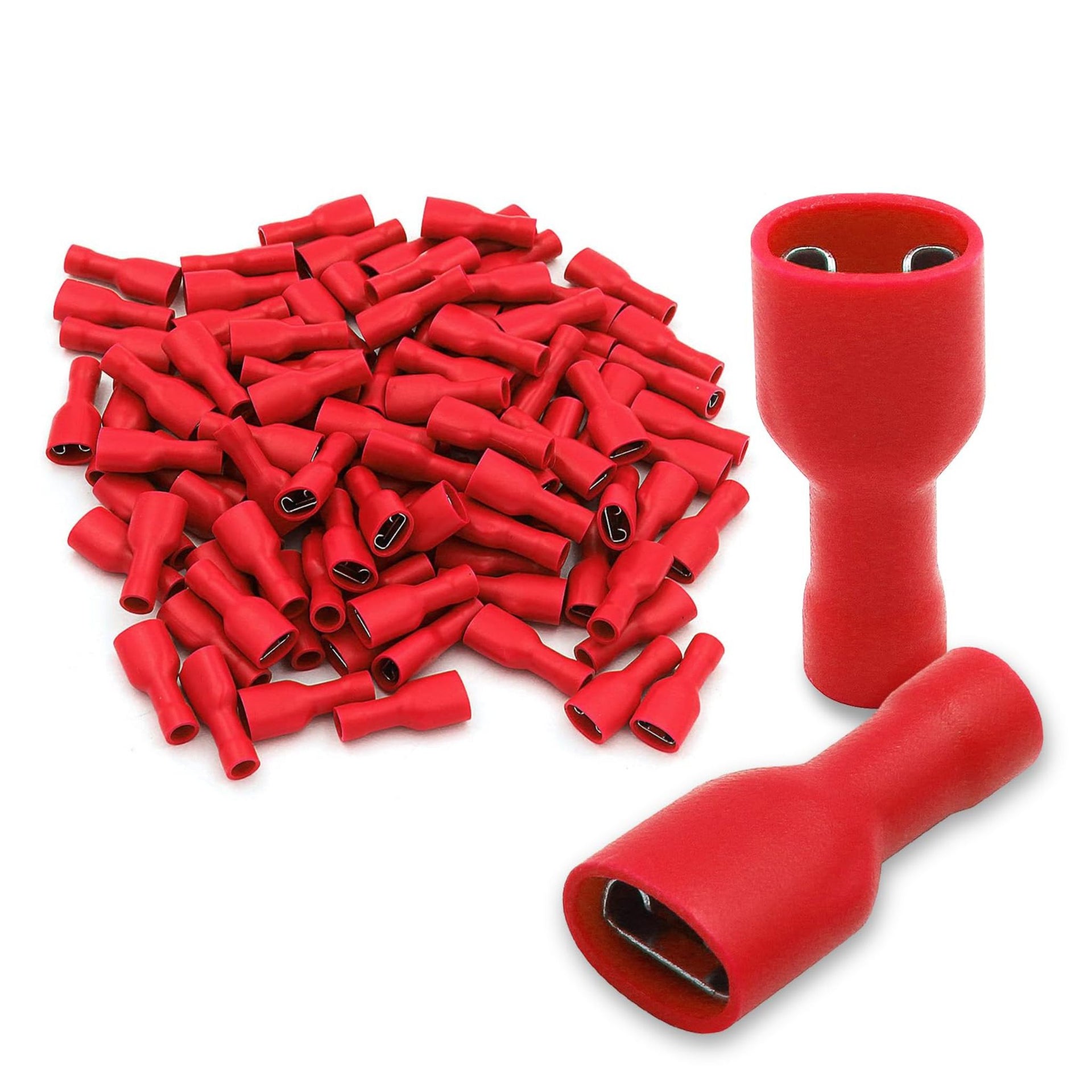 Blit Insulated Fully Vinyl Disconnectors Red - BTFDFD1.25-110(8)