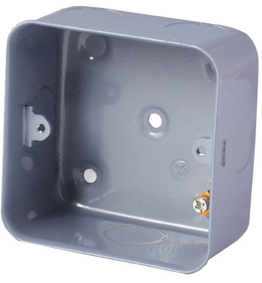 Blit - Metal Box metal clad 1G high quality durable metal box for household and industrial fitting