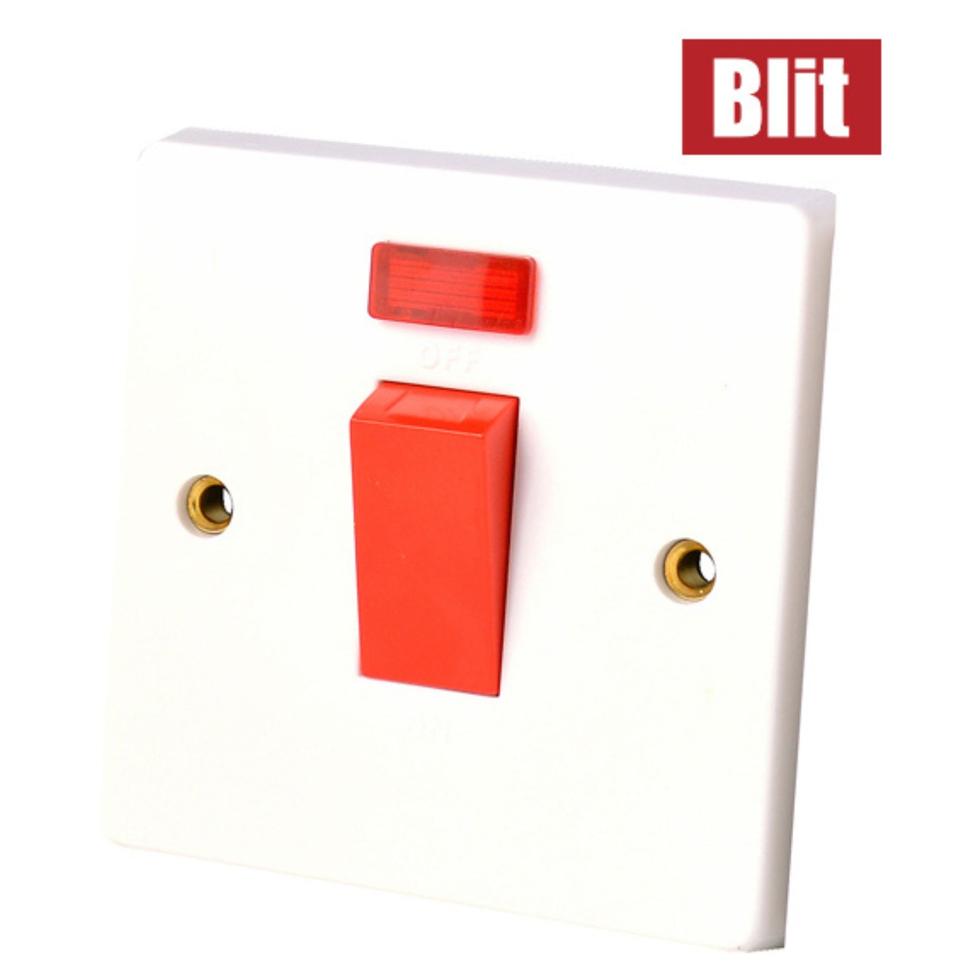 Blit - Switch DP 1 Gang 45 Amp