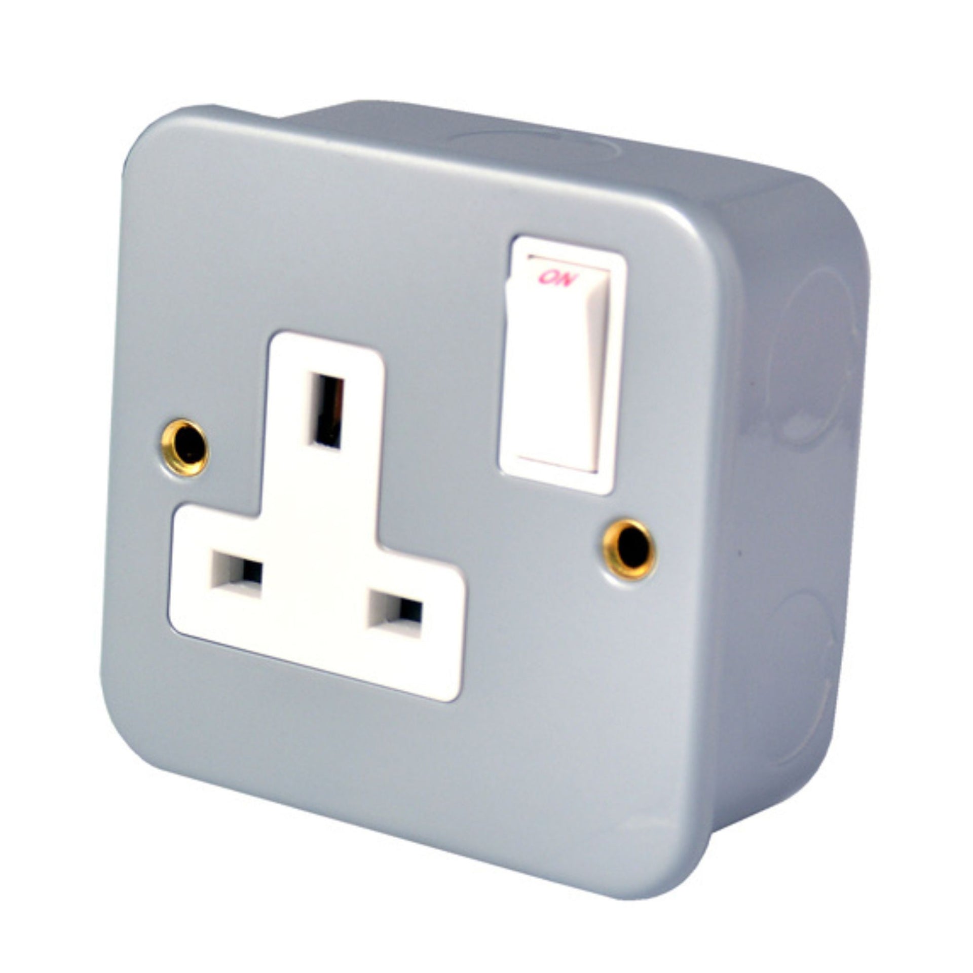Blit - Switch Metal Clad 1G 13AMP Single