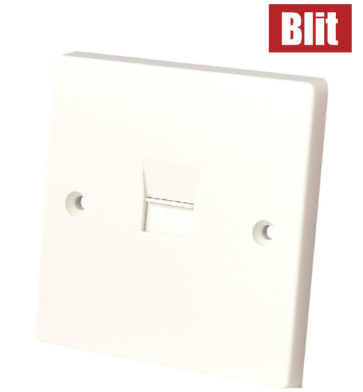 Telephone Socket 1 Gang Blit high quality long lasting for household commercial and industrial use