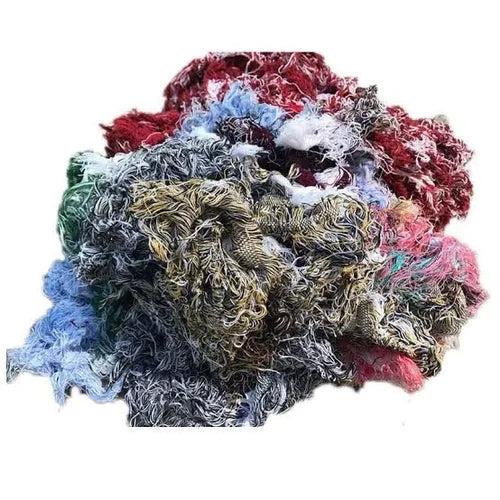 Cotton Waste Mixed Colour 10KG
