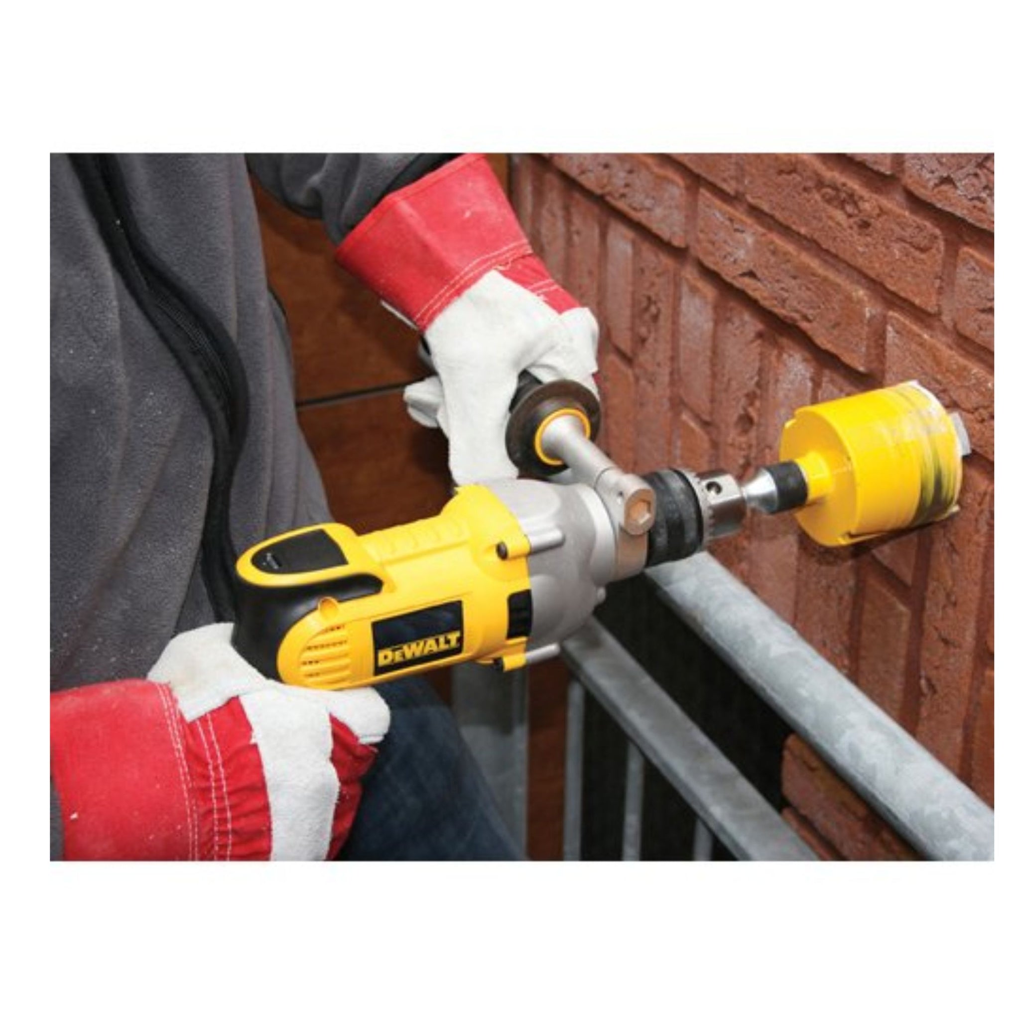 Dewalt D21570K-B5 220V Dry Diamond Drill 1300W, 16mm, 2-Speed, for Concrete and Masonry Drilling