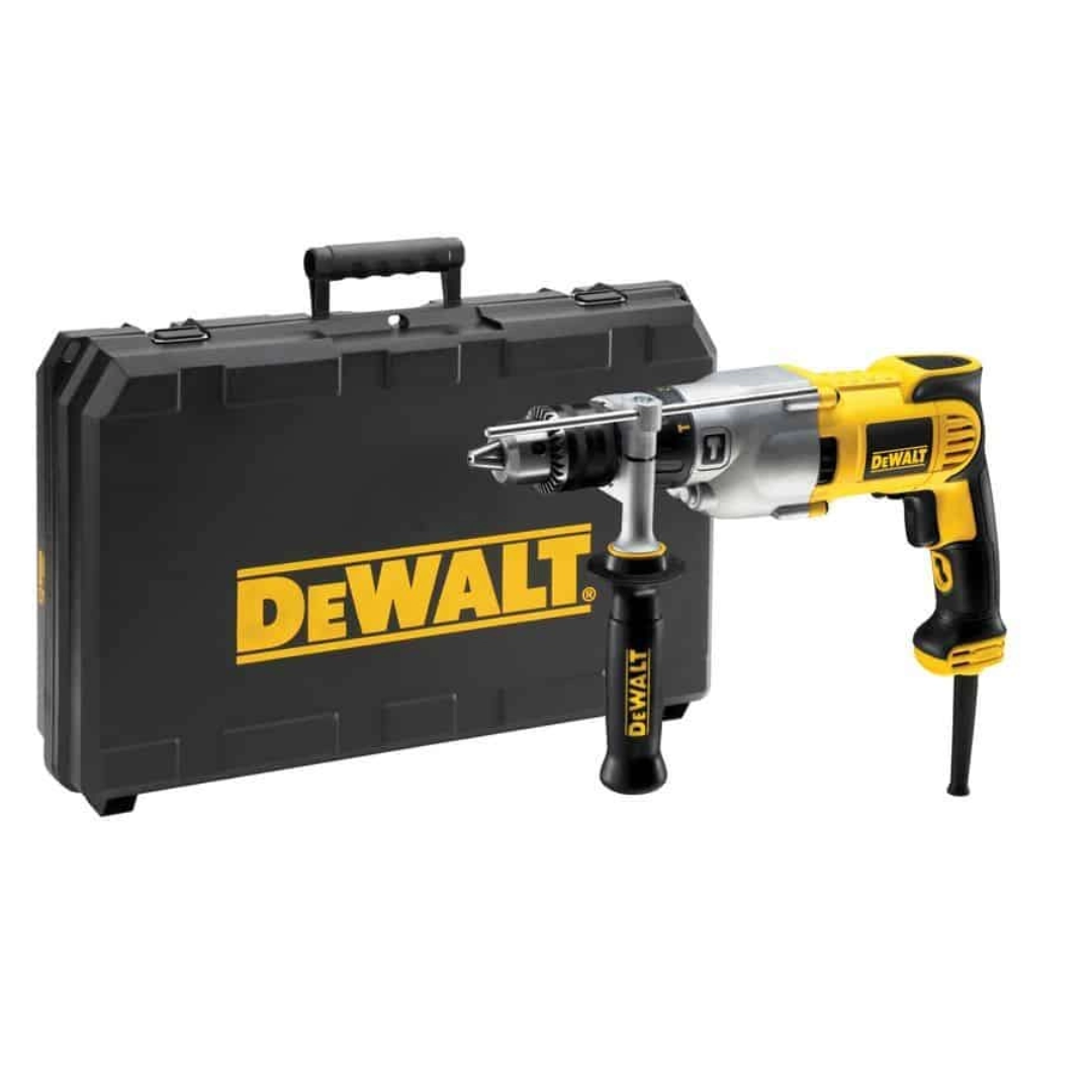 Dewalt D21570K-LX 110V Dry Diamond Drill 1300W, 16mm, 2-Speed, for Concrete and Masonry Drilling