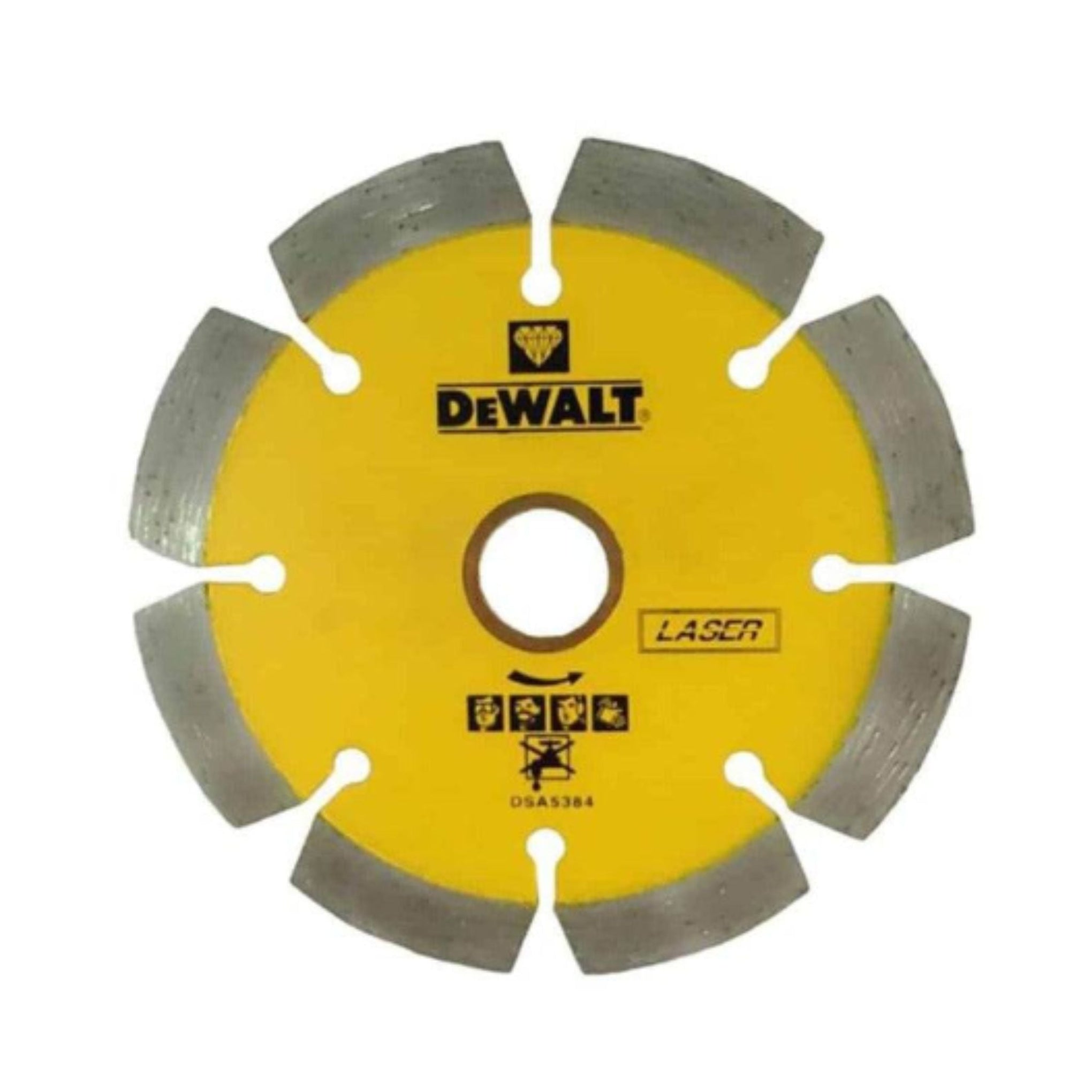 DeWalt DX3721 segmented diamond wheel for concrete cutting 115x22.23mm