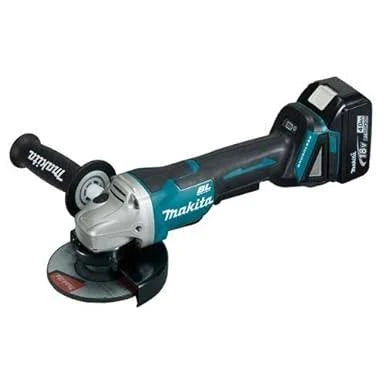 Makita DGA517RTE 18V LXT Brushless Angle Grinder 125mm (5") Paddle Switch