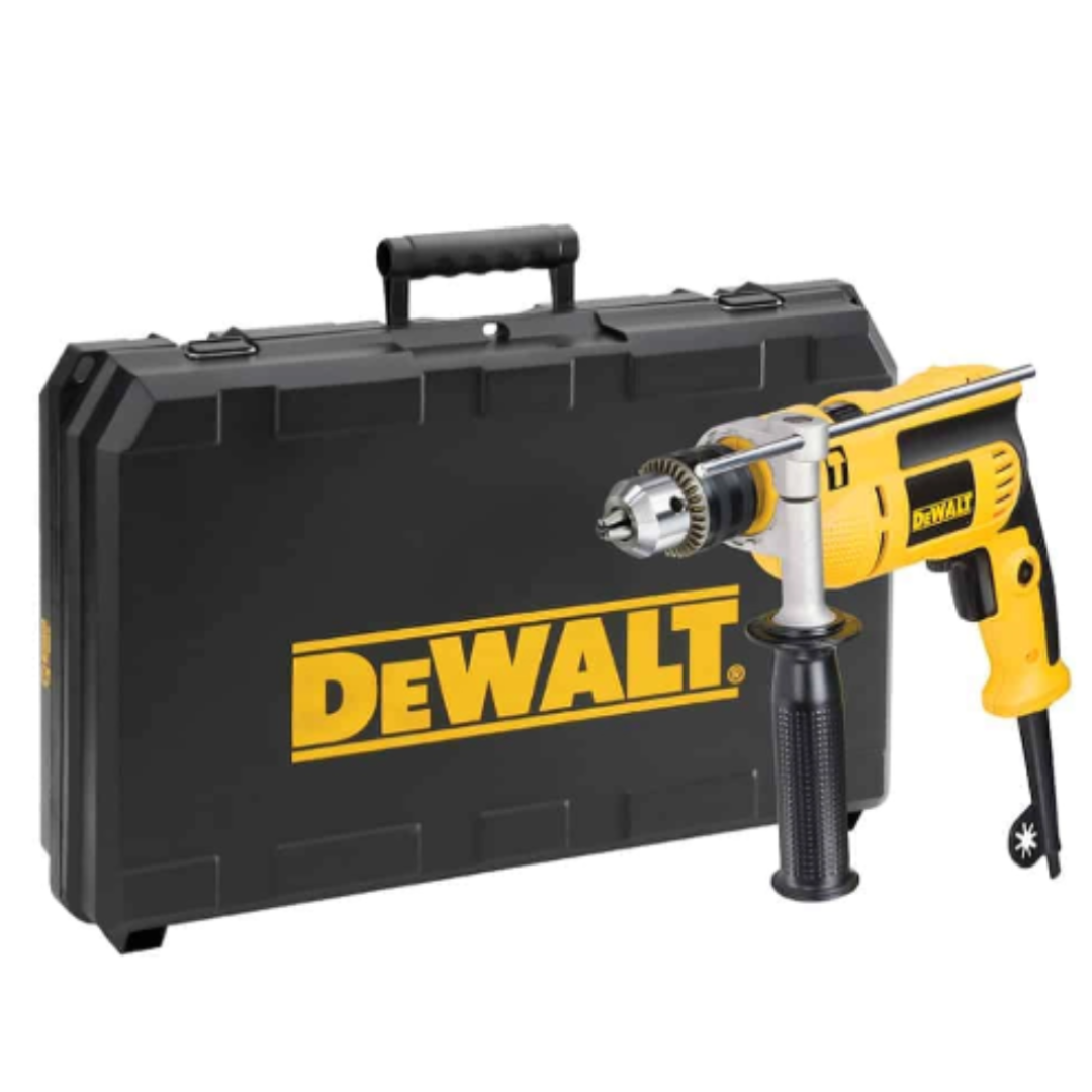 Dewalt DWD024K-LX 110V Percussion Drill 750W, 13mm, 8.6Nm, 2800rpm, for Metal, Wood, Concrete