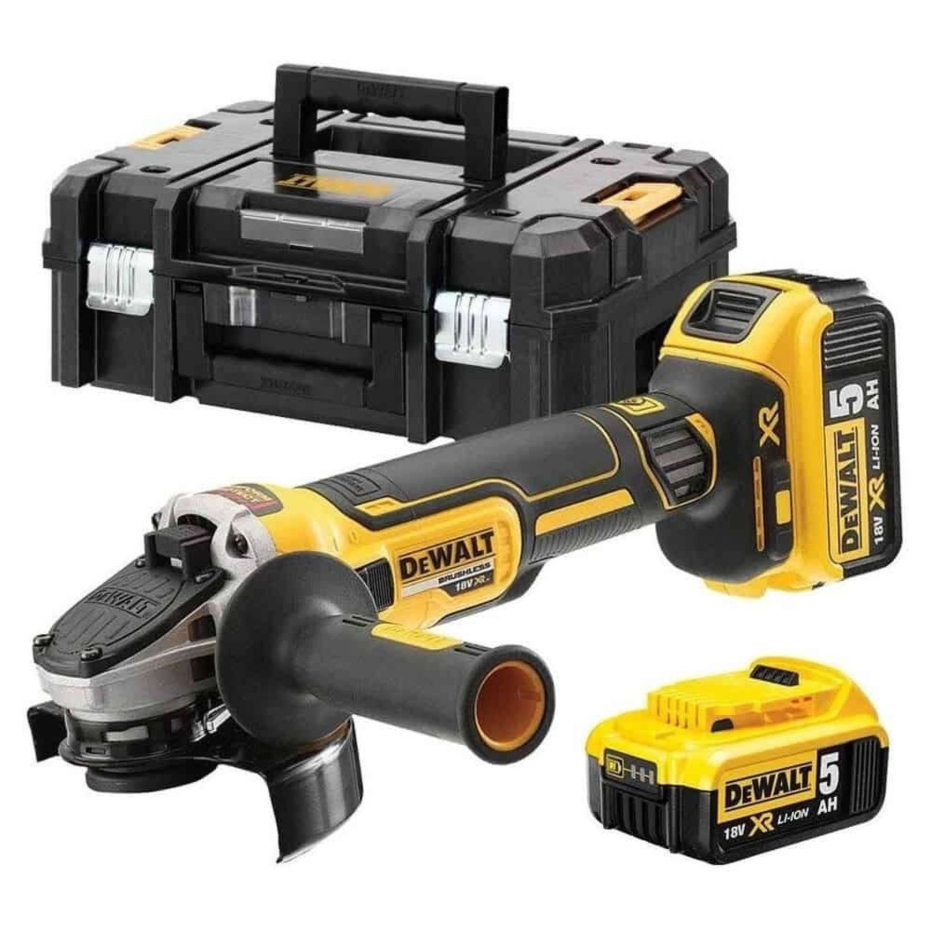 DCG405P2-GB 18v 125mm Brushless Slider Switch Angle Grinder.