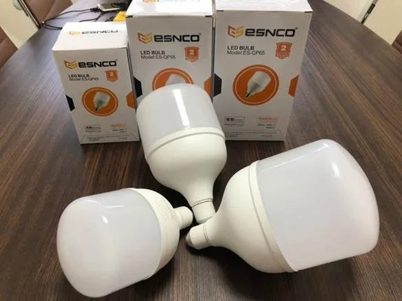 ESNCO E27 CYLINDER BULB 55W WHITE