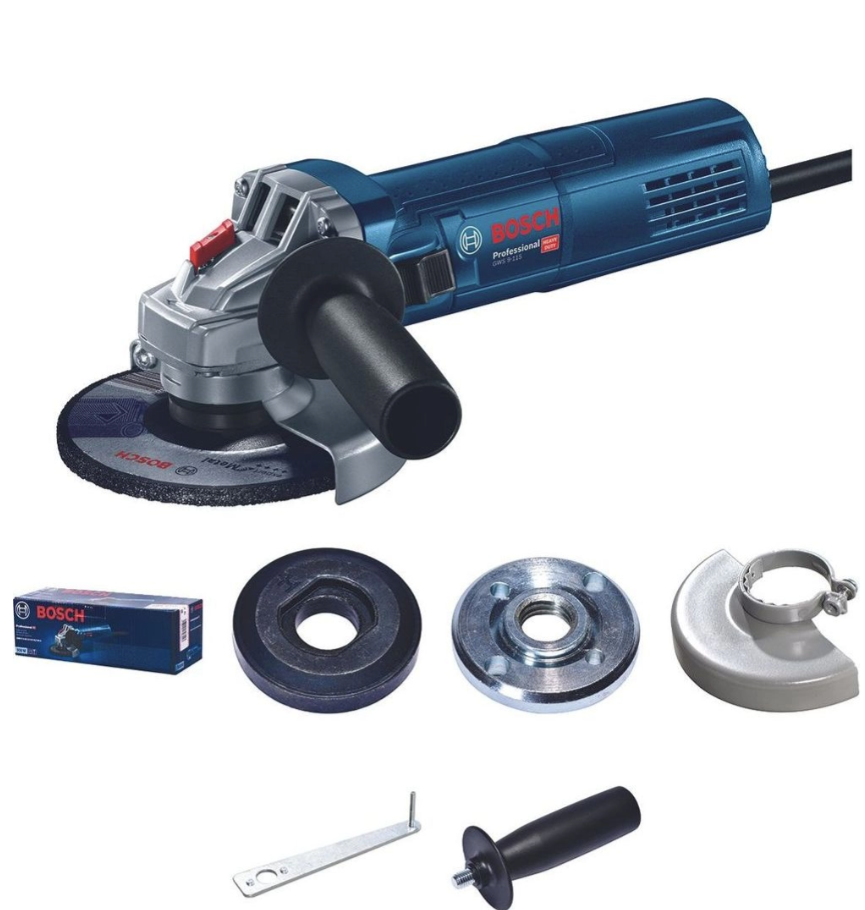 Bosch GWS 9-115 220V 4.5 In. Professional Angle Grinder 115mm 900W