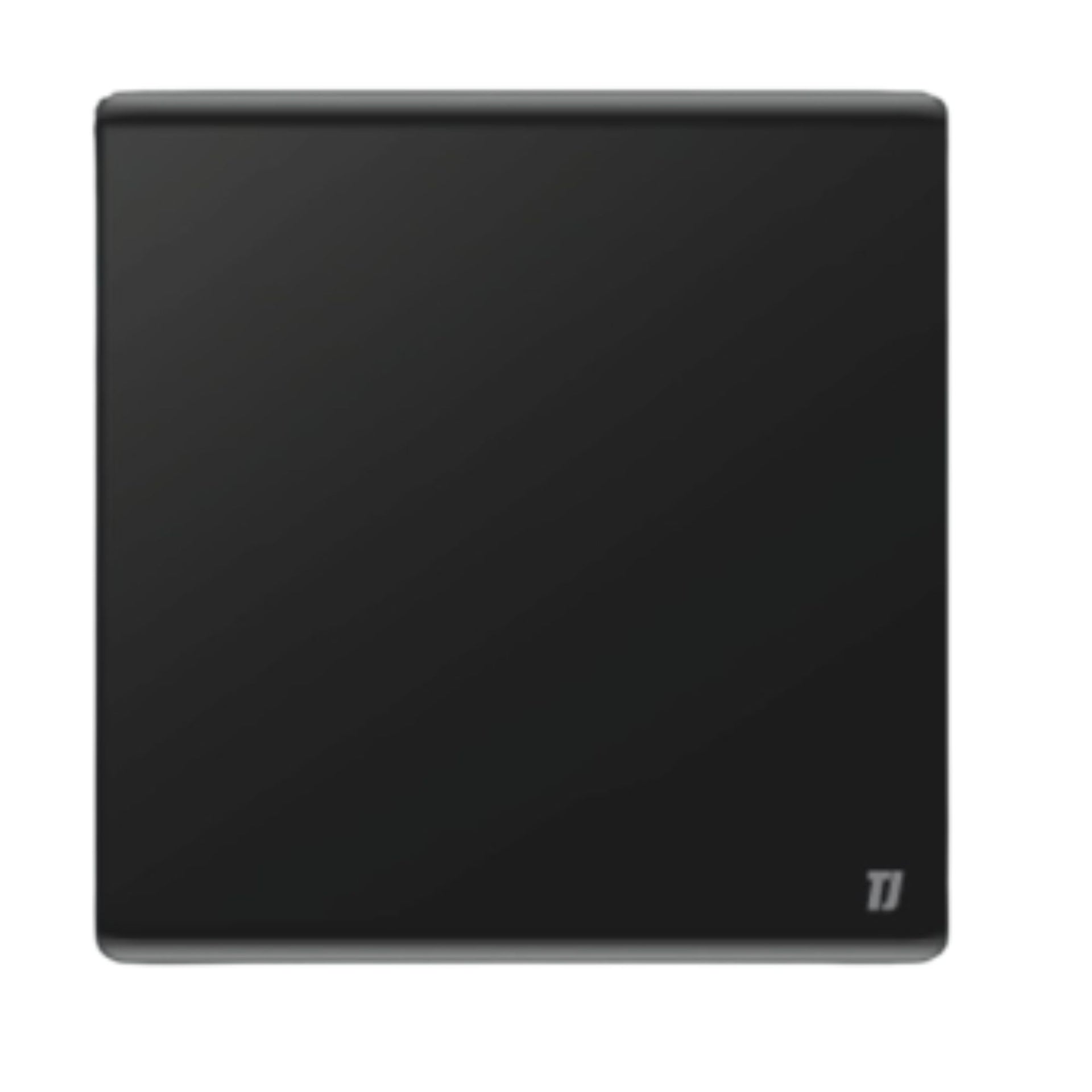 1 Gang 1 Way Switch - Black