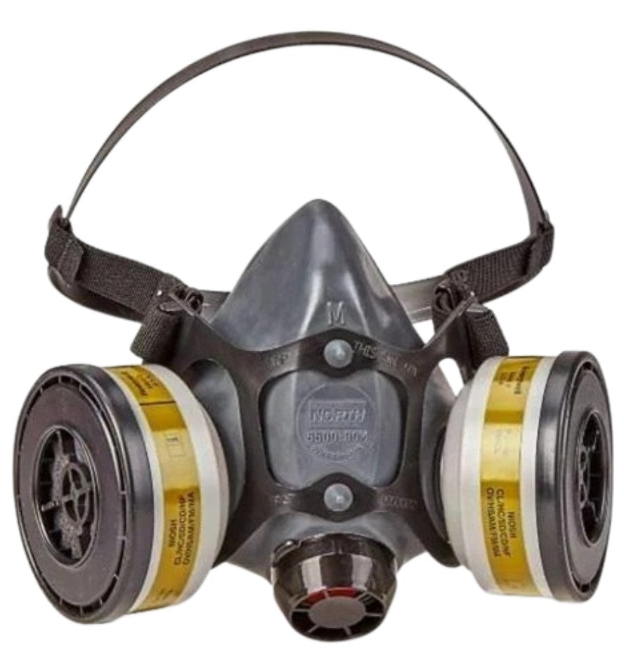 Industrial Half Face Mask  With Filter(Chemical Mask)