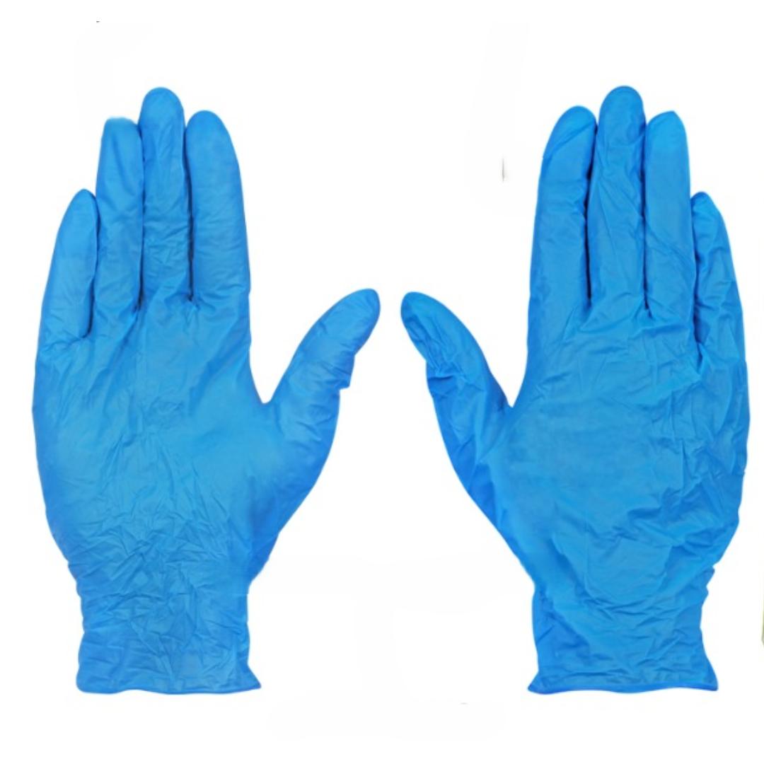 Sci Powder Free Disposable Examination Nitrile Gloves,JWM,Blue