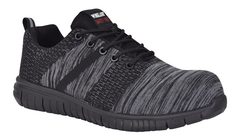 LBW SBP Low Ankle Protective Non -Metal Safety Shoe-Black/Grey