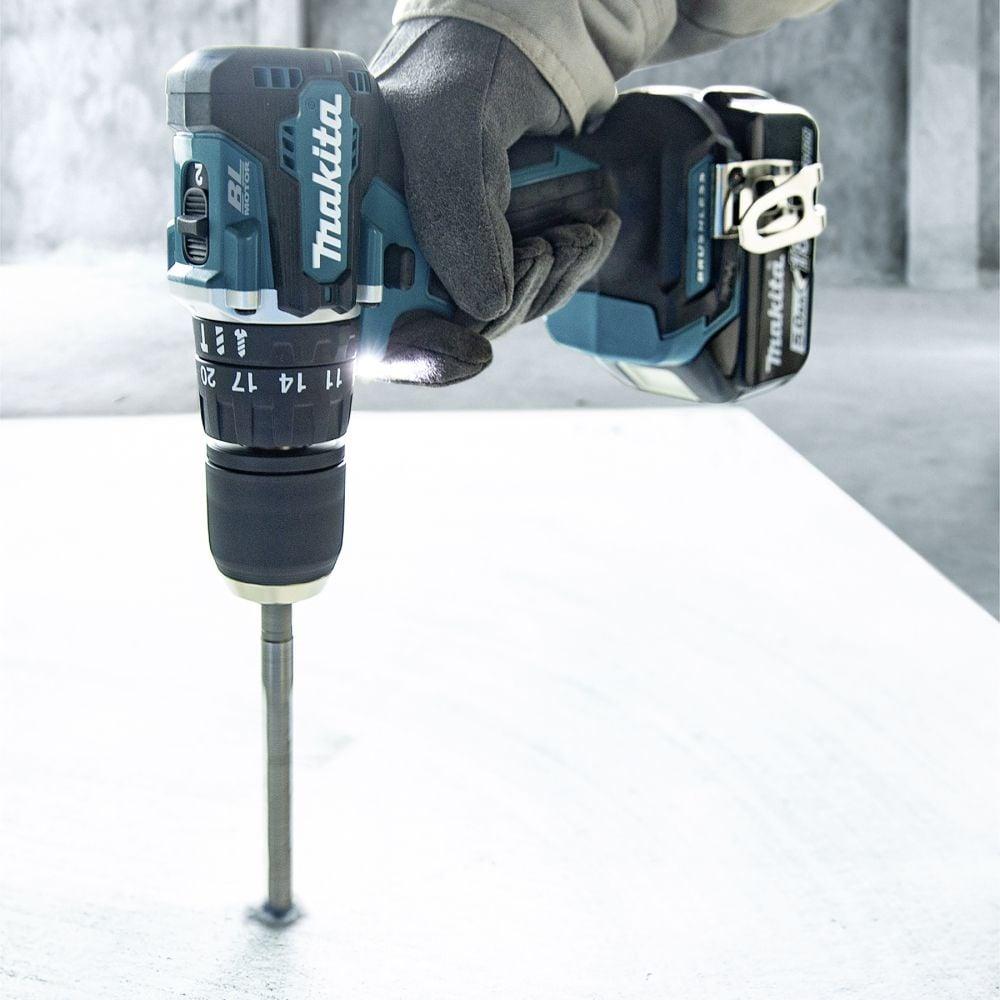 Makita DHP487RF1J – 18V Cordless Hammer Driver Drill (40Nm)