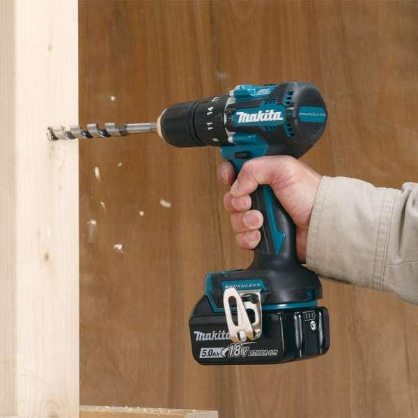 Makita DHP487RF1J – 18V Cordless Hammer Driver Drill (40Nm)
