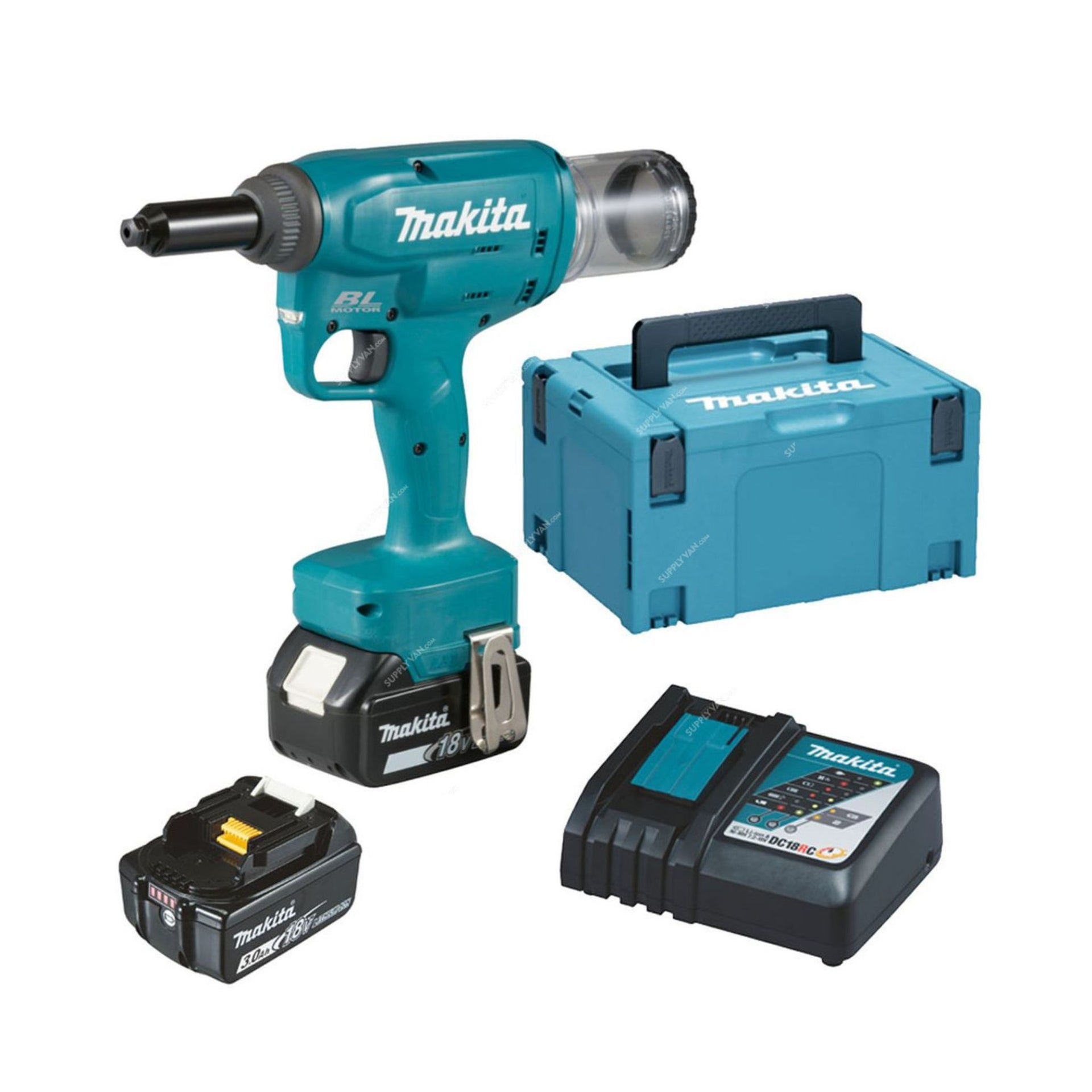 Makita DRV150RFJ 18V Li-Ion Rivet Gun