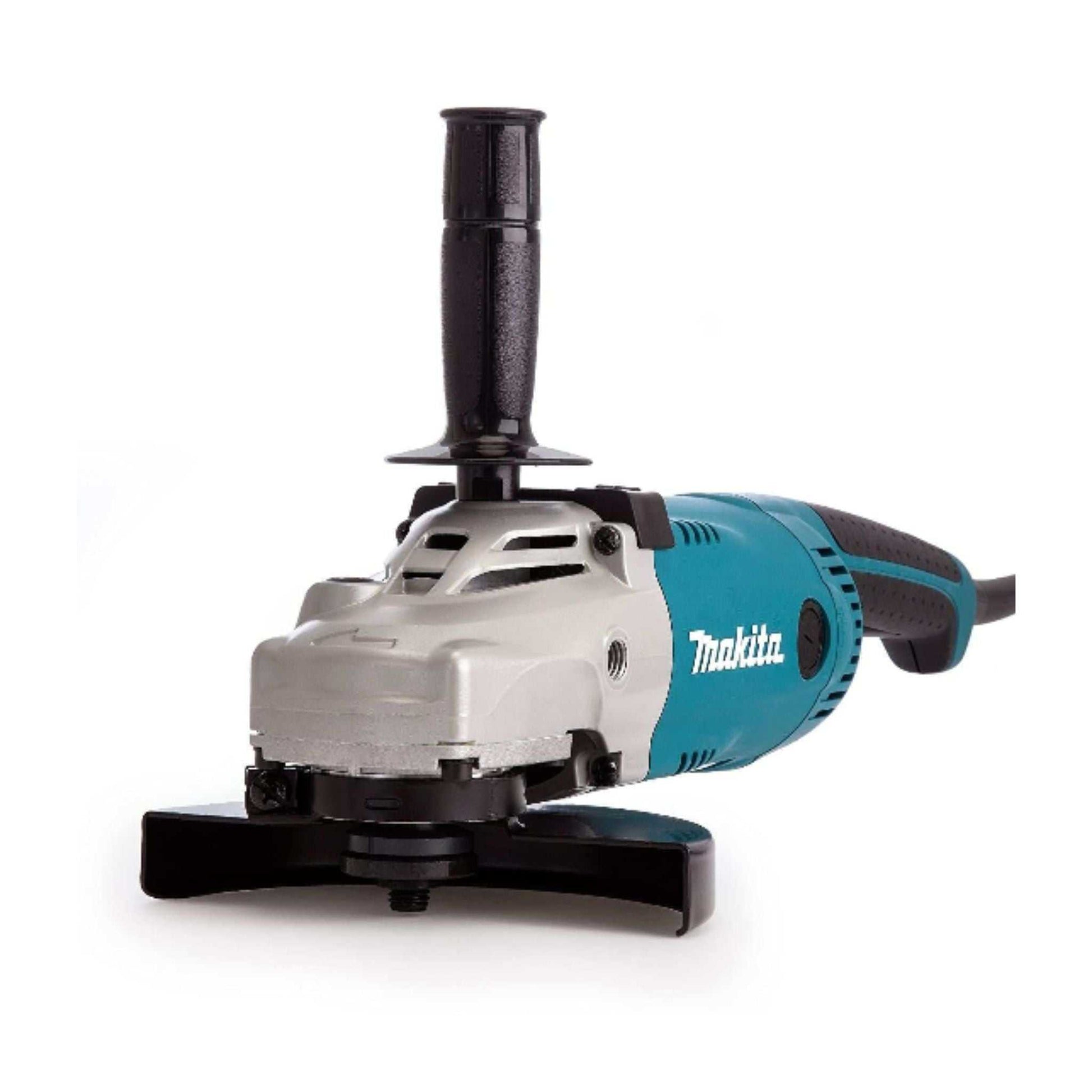 Makita angle grinder GA7020 with 2200W motor and 180mm grinding wheel for heavy-duty cutting and grinding tasks
