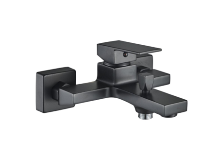 MILANO BATH MIXER MATT BLACK