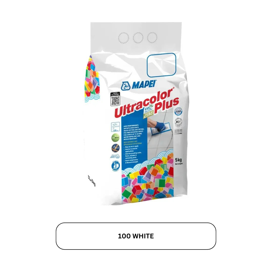 Mapei Ultracolor Plus Tile Grout 110 Manhattan 2000 5Kg