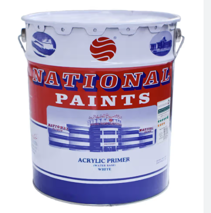 NATIONAL ACRYLIC PRIMER WHITE 18 LTR