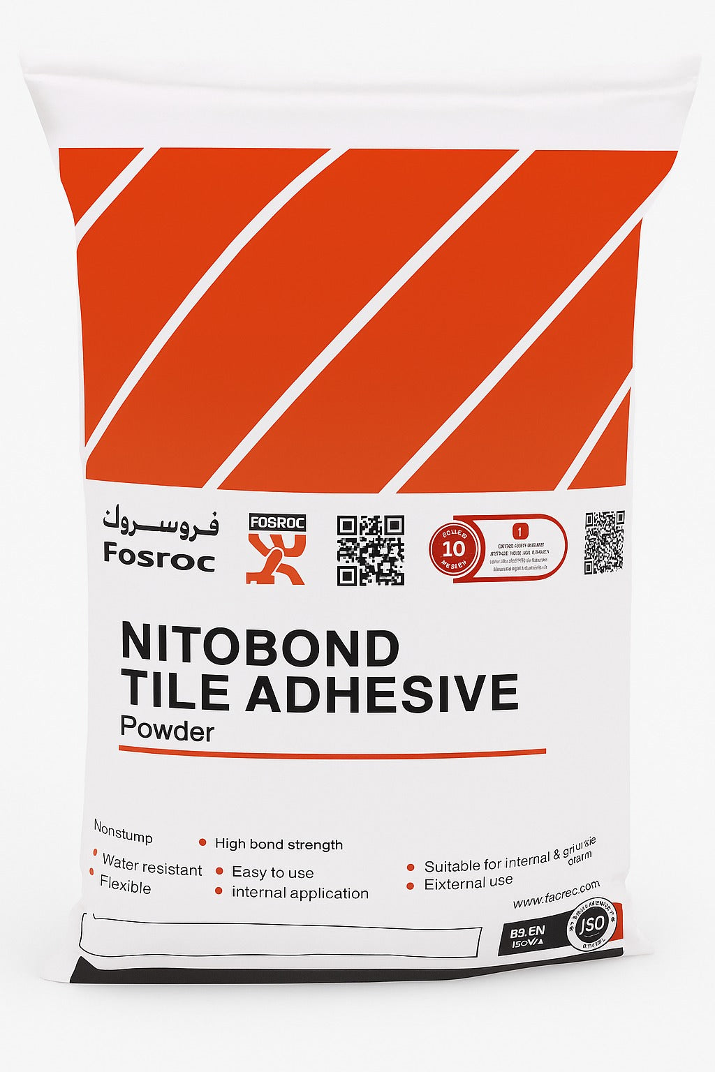 Fosroc Nitobond Tile Adhesive 25kg Grey