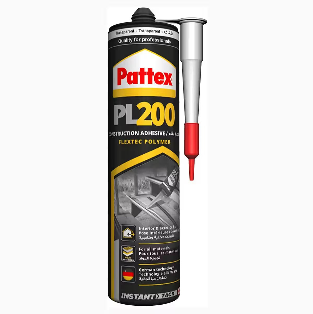 Pattex PL200 Flextex® Polymer 290g (transparent)