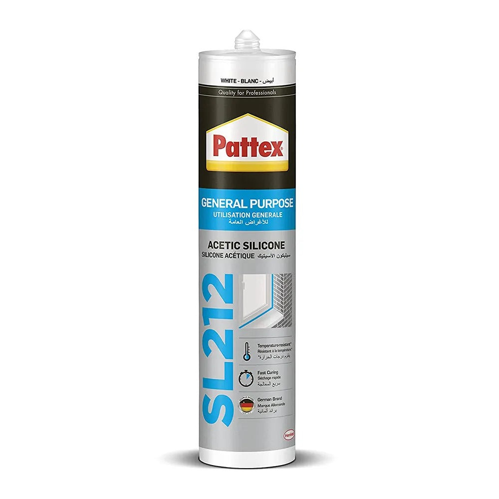Pattex Acetic Silicone GP SL212 280ml