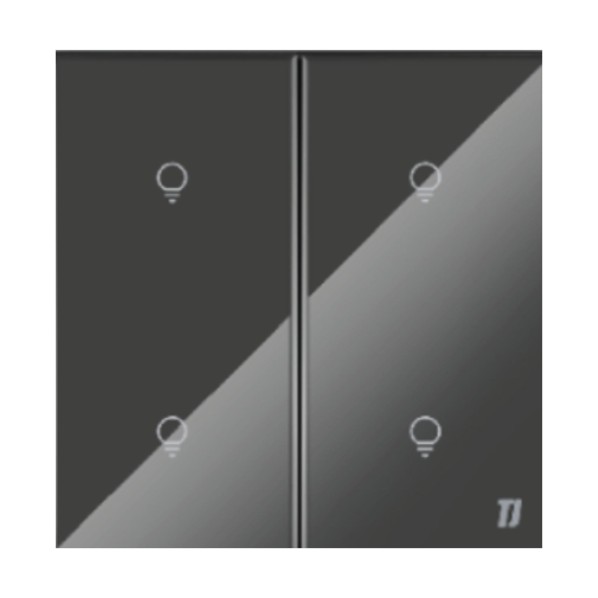 Smart 4 Gang Switch - Grey